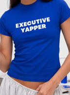 Executive Yapper Baby Tee