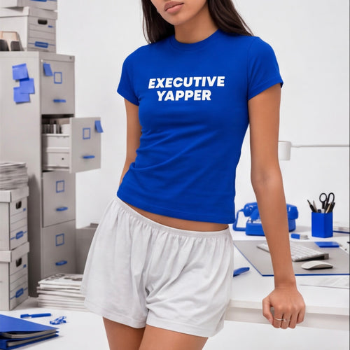 Executive Yapper Baby Tee