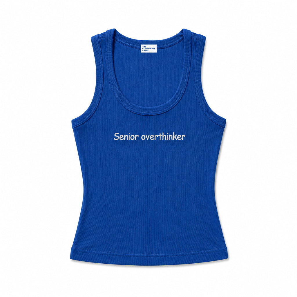 Senior Overthinker Tank Top