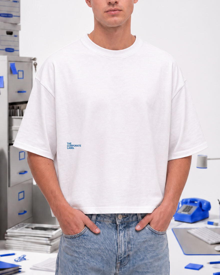 Hesitate to Reach Out Boxy Fit Tee