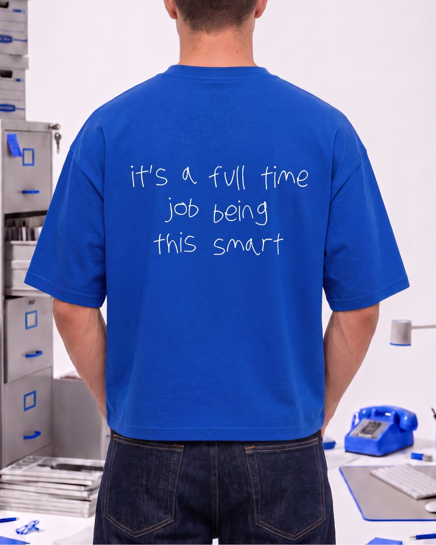 Full-Time Smart Boxy Fit Tee